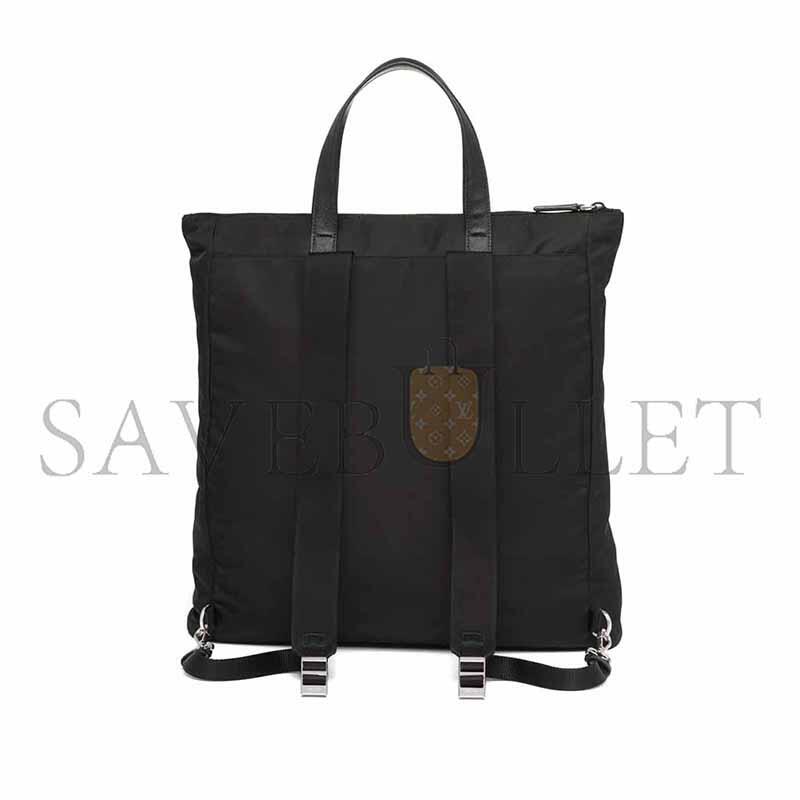 PRADA SAFFIANO ECO-FRIENDLY RECYCLED LEATHER HANDBAG 2VG098 (42*38*10cm) 